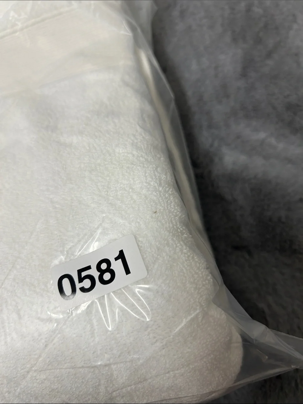 Pottery Barn classic organic bath sheet